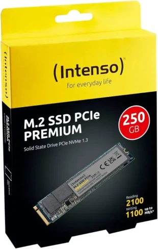 Nedefinisan SSD M.2 NVMe Intenso Gen.3x4 250GB 3835440 Read 2100MBs/Write 1100MBs