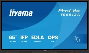 iiyama Interaktivni ekran 65" Iiyama TE6513A-B3AG IPS 3840x2160/Android 14/8ms/HDMI/DP