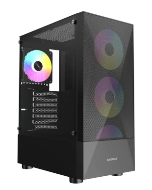 Kućište Raidmax Vector V153 RGB Black, V153TBS