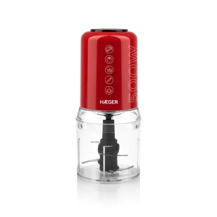 HAEGER CH-50W.009A SECKALICA 0,5L 500W 4 SEČIVA CRVENA