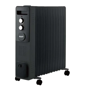 RAF R.1338B ULJNI RADIJATOR SA VENTILATOROM 13 REBARA CRNI 2900W