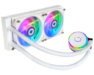 COOLER MASTER MasterLiquid PL240 FLUX White Edition vodeno hlađenje belo (MLY-D24M-A23PZ-RW) 