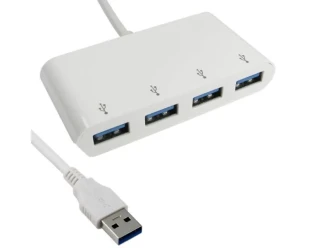 E-GREEN USB 3.0 HUB 4port beli 