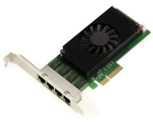 E-GREEN PCI-Express kontroler 4-port 2.5 Gigabit Ethernet (Intel I225) 