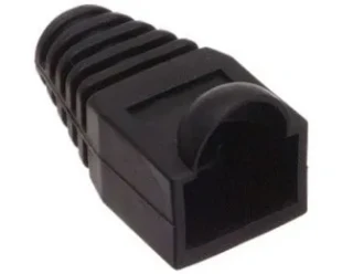 E-GREEN Kapica za RJ-45 konektor crna 