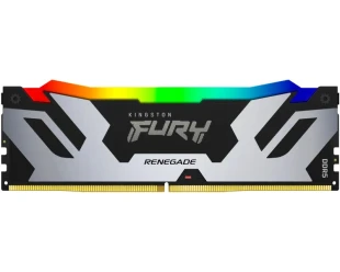 KINGSTON DIMM DDR5 32GB (2x16GB kit) 8000MT/s KF580C38RSAK2-32 FURY Renegade Silver RGB XMP 