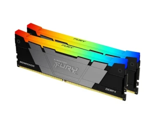 KINGSTON DIMM DDR4 64GB (2x32GB kit) 3200MT/s KF432C16RB2AK2/64 FURY Renegade Black RGB XMP 