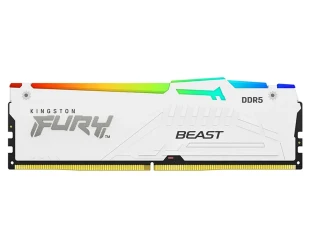 KINGSTON DIMM DDR5 16GB 6000MT/s KF560C30BWEA-16 FURY Beast RGB White EXPO 