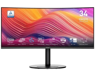 MSI 34 inča MODERN MD342CQP UWQHD 3440x1440 120Hz FreeSync Premium zakrivljeni monitor 