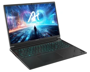 GIGABYTE G6X 9MG 16 inch FHD+ 165Hz i7-13650HX 32GB 512GB SSD GeForce RTX 4050 6GB RGB Backlit gaming laptop 