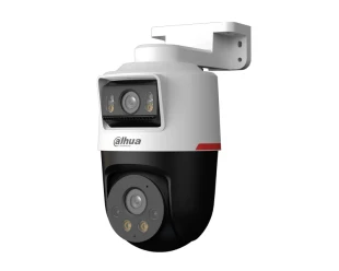 DAHUA IPC-PTS2249B-E2-S-PV-PRO 2+2 MP WizColor Active Deterrance Dual-lens Fixed-focal Pan & Tilt WizSense Network kamera 