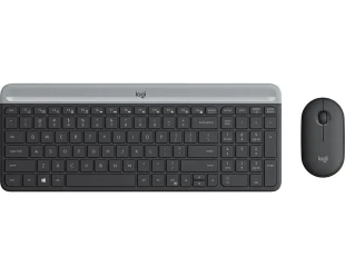LOGITECH MK470 Wireless Desktop US Graphite tastatura + miš 