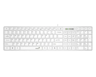 GENIUS SlimStar 126 USB YU bela tastatura 