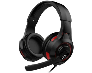 GENIUS HS-G600V crne slušalice sa mikrofonom i vibracijom 
