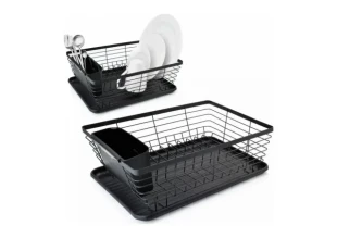 Vilde 150621 - Metalni ocedjivac za sudove 36x30x14.5 cm