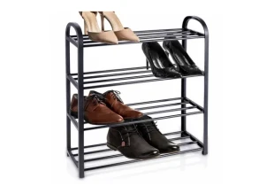 Vilde 568052 -   Metalni stalak za obucu na 3 nivoa 57 x 28 x 55 cm