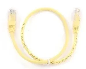 GEMBIRD PP12-0.25M/Y Gembird Mrezni kabl, CAT5e UTP Patch cord 0.25m yellow