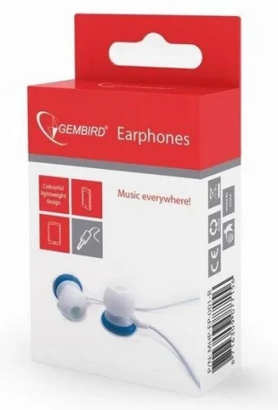 GEMBIRD MHP-EP-001-B Gembird MP3 slusalice 3,5mm blue