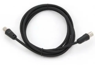 CCV-515 Gembird Koaksialni kabl sa konektorima TV plug to TV socket 1.8 meter antenski