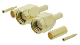 VALUELINE VLSP02900A * Connector SMA Male Metal Gold (185)