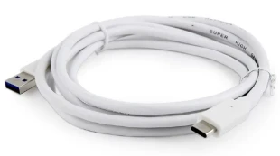 GEMBIRD CCP-USB3-AMCM-6-W Gembird 3A/36W USB 3.0 AM to Type-C cable (AM/CM), 1.8 m, white