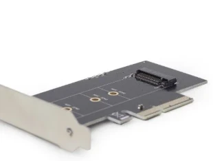 PEX-M2-01 Gembird M.2 SSD NVMe adapter PCI-Express add-on card, sa dodatnim low-profile breketom