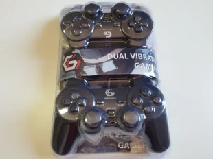 GEMBIRD JPD-UDV2-11 ** Gembird USB 2.0 double analog vibration gamepad black (639)