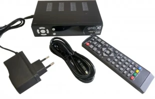 GEMBIRD GMB-T2-404 **DVB-T2 SET TOP BOX USB/HDMI/Scart/RF-out, PVR, Full HD, H264,hdmi-kabl,RF modulator1434