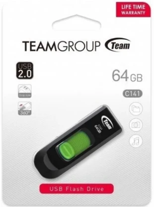 TEAM GROUP TeamGroup 64GB C141 USB 2.0 GREEN TC14164GG01