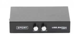 DSU-21 Gembird 2 port manual USB switch