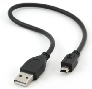 GEMBIRD CCP-USB2-AM5P-1 Gembird 2.0 A-plug MINI 5PM 6ft, 30cm