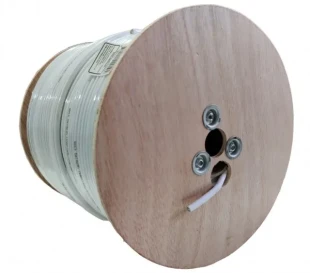 GEMBIRD KABL-COAX-RG6/300 * white (X553) koaksialni kabl RG6 bez konektora, conductivity18%,6.5mm,300m 3721