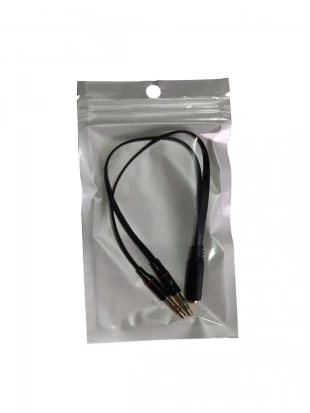 GEMBIRD CCA-418A ** Gembird 3.5mm Headphone Mic Audio Y Splitter Cable Female to 2x3.5mm Male adapter (87)