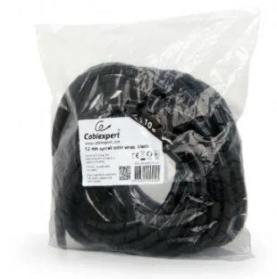 GEMBIRD CM-WR1210-01 Gembird Obloga spiralnog kabla od 12mm, 10m, crna