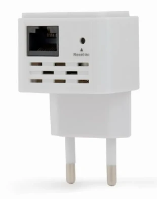 GEMBIRD WNP-RP300-03 Gembird WiFi ripiter/ruter 300Mbps, 2x3dBi, RF pwr <20dBm, 1x LAN white (alt. tenda A9)