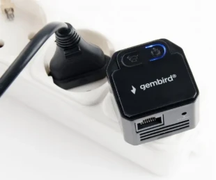 GEMBIRD WNP-RP300-03-BK Gembird WiFi ripiter/ruter 300Mbps, 2x3dBi, RF pwr<20dBm, 1x LAN black(alt. tenda A9