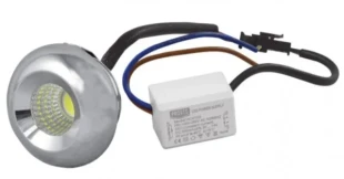 PROSTO LED Ugradna lampa 3W 6000K dnevno svetlo 33x45mm LUG-3320/CH-3/W