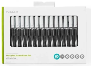 NEDIS SDAS110VA * Precizni set odvijaca 3x PH / 4x Flat / 4x Hex / 4x Tx (15kom)