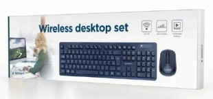 GEMBIRD KBS-WCH-03 Gembird tastatura US + bezicni mis USB, US layout