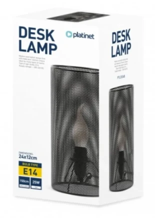 Lampa Platinet PTL2524B E14 CRNA 25W