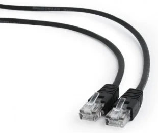 GEMBIRD PP12-1M/BK Gembird mrezni kabl, CAT5e UTP Patch cord1m, black