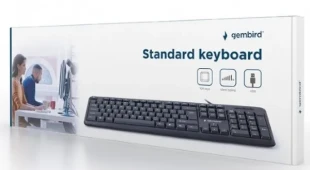 GEMBIRD KB-U-103-YU ** Gembird Standardna tastatura SRB (YU) layout black USB (404)