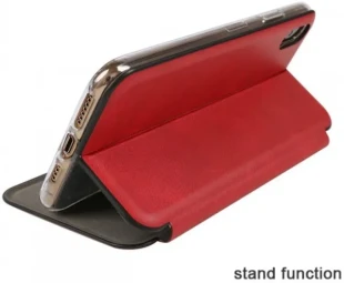 Xiaomi MCLF11-XIAOMI Redmi Note 8/Note 8 2021 * Futrola Leather FLIP Red (149)