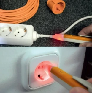 MIT.EL Ispitivac napona Beskontaktni M289-02 sa LED svetlom 90~1000V, PVC zakacaljka
