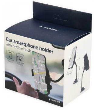 TA-CHW-04 Gembird držac mobilnog telefona za auto na vakum sirina 55-80mm