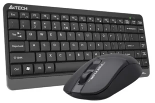 A4 TECH A4-FG1112 A4Tech Fstyler Bezicna tastatura YU-LAYOUT + bezicni mis USB,Black