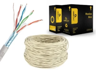 FPC-5004E-SOL Gembird FTP cat.5E Indoor solid PREMIUM CCA kotur 305m