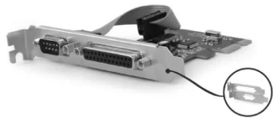 GEMBIRD PEX-COMLPT-01 Gembird COM serial port+LPT port PCI-Express add-on card, +extra low-profile bracket