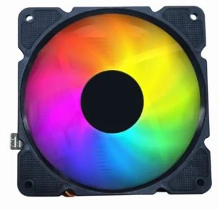 CPU-HURACAN-ARGB-X140 * Gembird  UNI kuler 100W 120mm.Fan +/-1600rpm 26dBa LGA 775/115x/1200/AMD