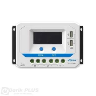 Kontroler punjenja solarnog sistema 30A, 12/24V VS3024AU LCD 8608